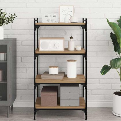 Етажерка Борд 4 pcs Кафяво 60 x 40 x 1,5 cm Инженерно дърво