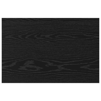 Етажерка Борд 4 pcs Черно 60 x 40 x 1,5 cm Инженерно дърво