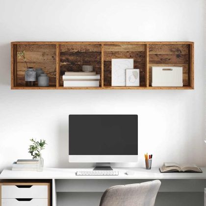 Комплект ТВ шкаф Старо дърво 37 x 37 x 142,5 см Инженерно дърво