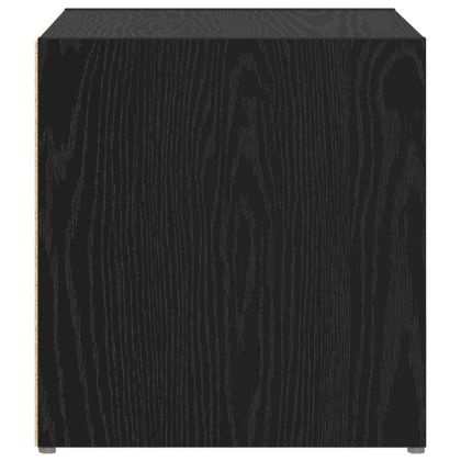 Комплект ТВ шкаф 2 pcs Черно 37 x 35 x 37,5 см Инженерно дърво