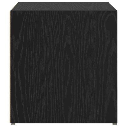 Комплект ТВ шкаф 4 pcs Черно 37 x 35 x 37,5 см Инженерно дърво