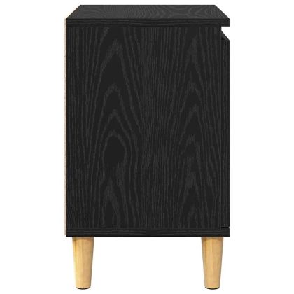 Нощен шкаф Черния дъб 40 x 30 x 50 cm Инженерно дърво