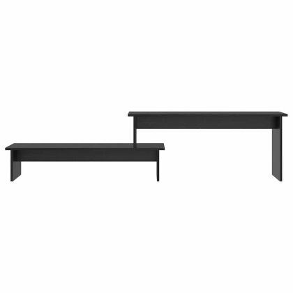 Комплект ТВ шкаф Черния дъб 180 x 30 x 43 см Инженерно дърво