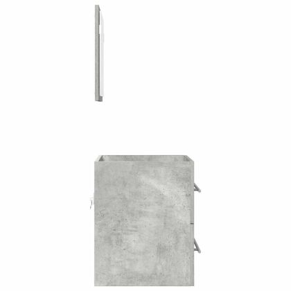 Комплект мебели за баня с чекмедже Сив 41 x 38,5 x 48 cm