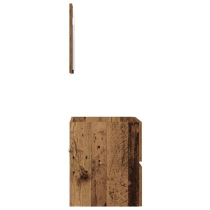 Шкаф за баня Старо дърво 41 x 38,5 x 45 cm Инженерно дърво