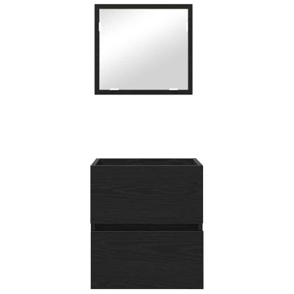 Шкаф за баня Черния дъб 41 x 38,5 x 45 cm Инженерно дърво