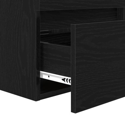 Шкаф за баня Черния дъб 41 x 38,5 x 45 cm Инженерно дърво