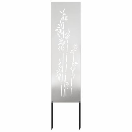 Екран за градинска неприкосновеност Сребрист 32 x 140 см