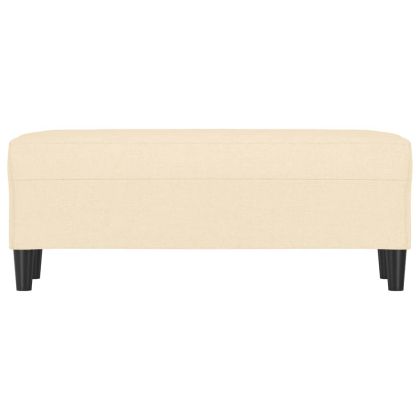 Пейка, кремава, 100x35x41 см, плат