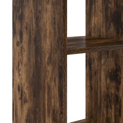 Бюро с рафт Димян дъб 142 x 102 x 73 см Инженерно дърво