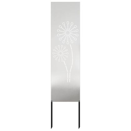 Екран за градинска неприкосновеност Сребрист 32 x 140 см