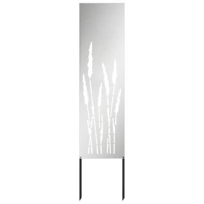 Екран за градинска неприкосновеност Сребрист 32 x 140 см