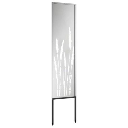 Екран за градинска неприкосновеност Сребрист 32 x 140 см