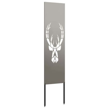 Екран за градинска неприкосновеност Ръждясало 32 x 140 см