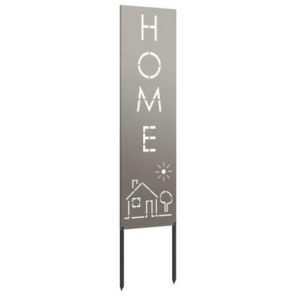 Екран за градинска неприкосновеност Ръждясало 32 x 140 см