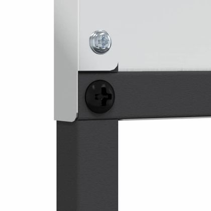 Екран за градинска неприкосновеност Сребрист 50 x 140 см