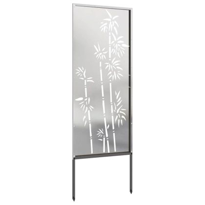 Екран за градинска неприкосновеност Сребрист 50 x 140 см