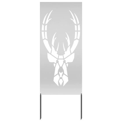 Екран за градинска неприкосновеност Сребрист 50 x 140 см