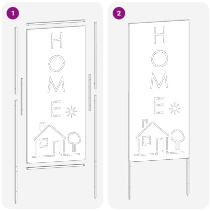 Екран за градинска неприкосновеност Маслиненозелен 50 x 140 см