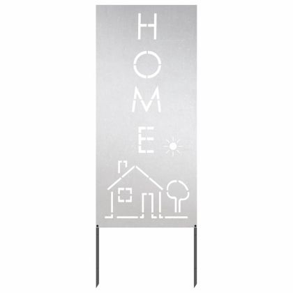 Екран за градинска неприкосновеност Сребрист 50 x 140 см