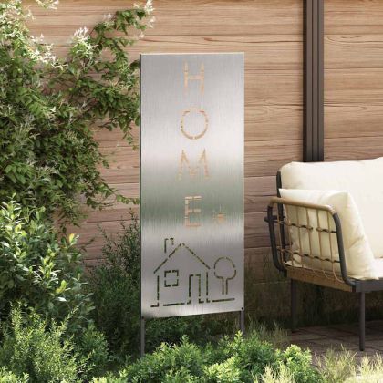 Екран за градинска неприкосновеност Сребрист 50 x 140 см