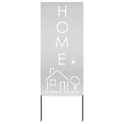 Екран за градинска неприкосновеност Сребрист 50 x 140 см