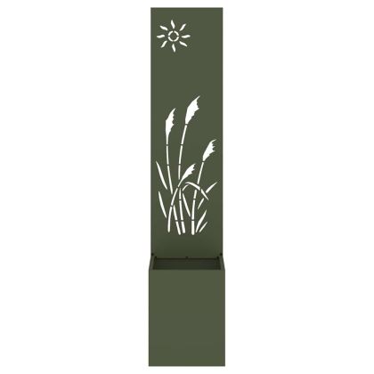 Екран за градинска неприкосновеност Маслиненозелен 32 x 140 см