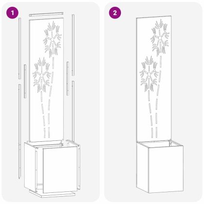 Екран за градинска неприкосновеност Маслиненозелен 32 x 140 см