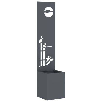 Екран за градинска неприкосновеност Антрацит 32 x 140 см