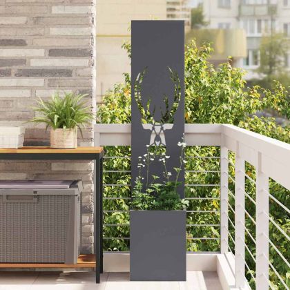 Екран за градинска неприкосновеност Антрацит 32 x 140 см