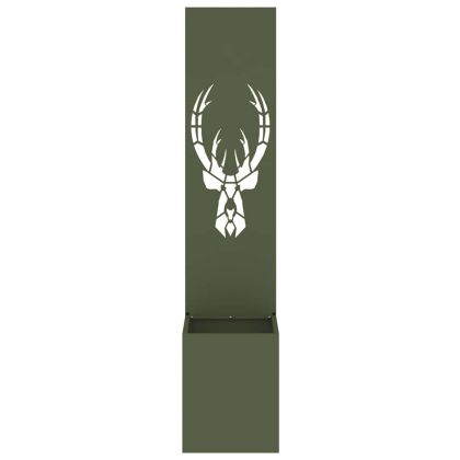 Екран за градинска неприкосновеност Маслиненозелен 32 x 140 см