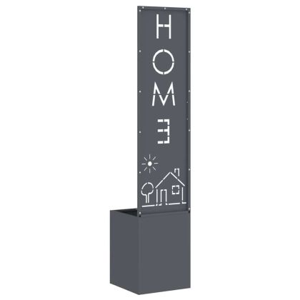 Екран за градинска неприкосновеност Антрацит 32 x 140 см