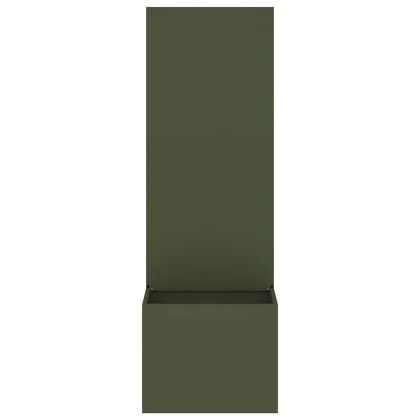 Екран за градинска неприкосновеност Маслиненозелен 50 x 140 cm