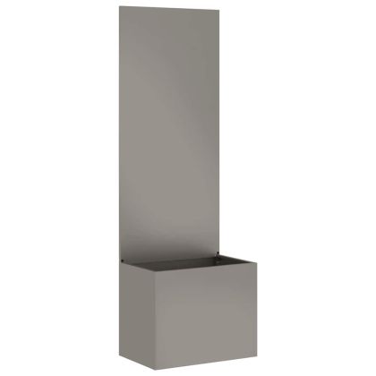 Екран за градинска неприкосновеност Ръждясало 50 x 140 cm