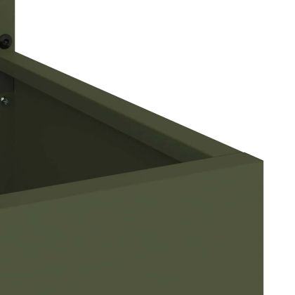 Екран за градинска неприкосновеност Маслиненозелен 50 x 140 cm