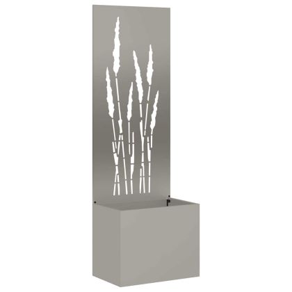 Екран за градинска неприкосновеност Ръждясало 50 x 140 cm