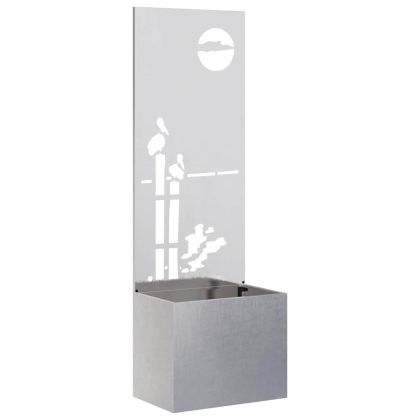 Екран за градинска неприкосновеност Сив 50 x 140 cm