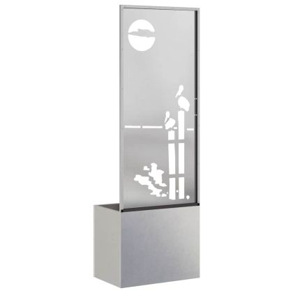 Екран за градинска неприкосновеност Сив 50 x 140 cm