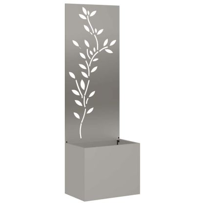 Екран за градинска неприкосновеност Ръждясало 50 x 140 cm