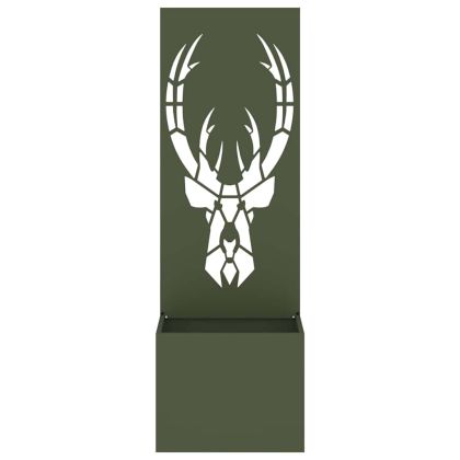 Екран за градинска неприкосновеност Маслиненозелен 50 x 140 cm