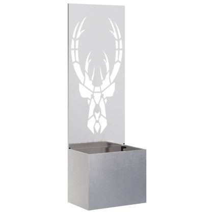 Екран за градинска неприкосновеност Сив 50 x 140 cm