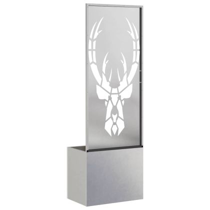 Екран за градинска неприкосновеност Сив 50 x 140 cm