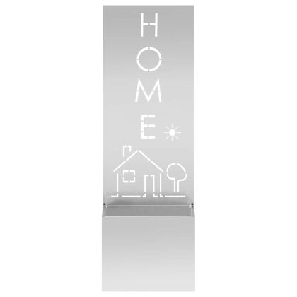 Екран за градинска неприкосновеност Сребрист 50 x 140 cm