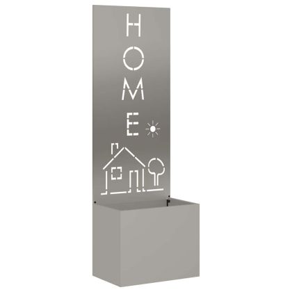 Екран за градинска неприкосновеност Ръждясало 50 x 140 cm