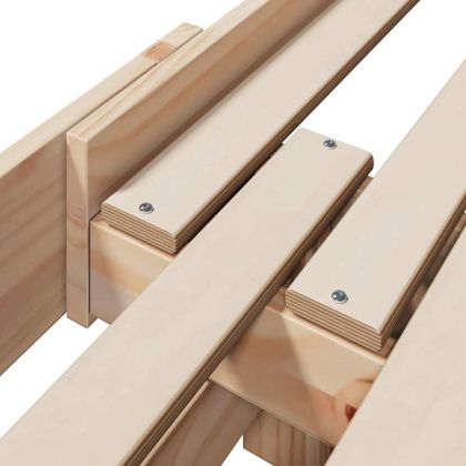 Рамка за легло с таблото Кафяво 80 x 200 cm Инженерно дърво