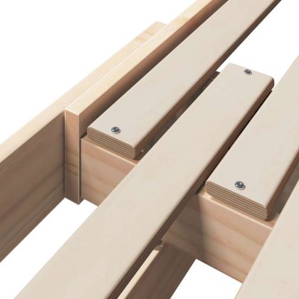 Рамка за легло с таблото Кафяво 80 x 200 cm Инженерно дърво