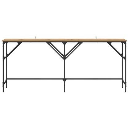 Конзолна маса Дъб 180 x 30 x 75 см Инженерно дърво