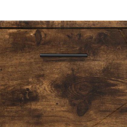 Шкаф за баня с чекмедже с врата Димян дъб 76,5 x 35 x 64 см