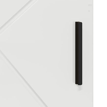 Шкаф за баня със съхранение Лъскаво бяло 60 x 35 x 80 см