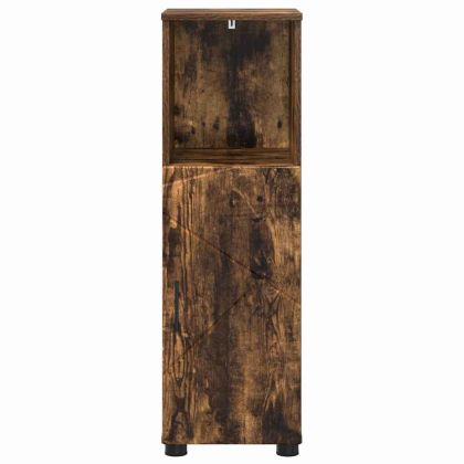 Шкаф за баня Димян дъб 30 x 35 x 95 см Инженерно дърво & Метал